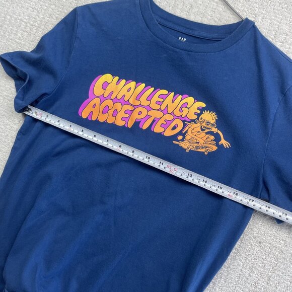 Boys GAP Kids X Hot Wheels Shirt Size XXL Doodle Graphic Tee Skate Racing Blue - Picture 11 of 13